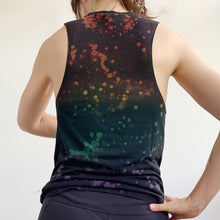 Load image into Gallery viewer, Rainbow Speckled Muscle Tank Top
