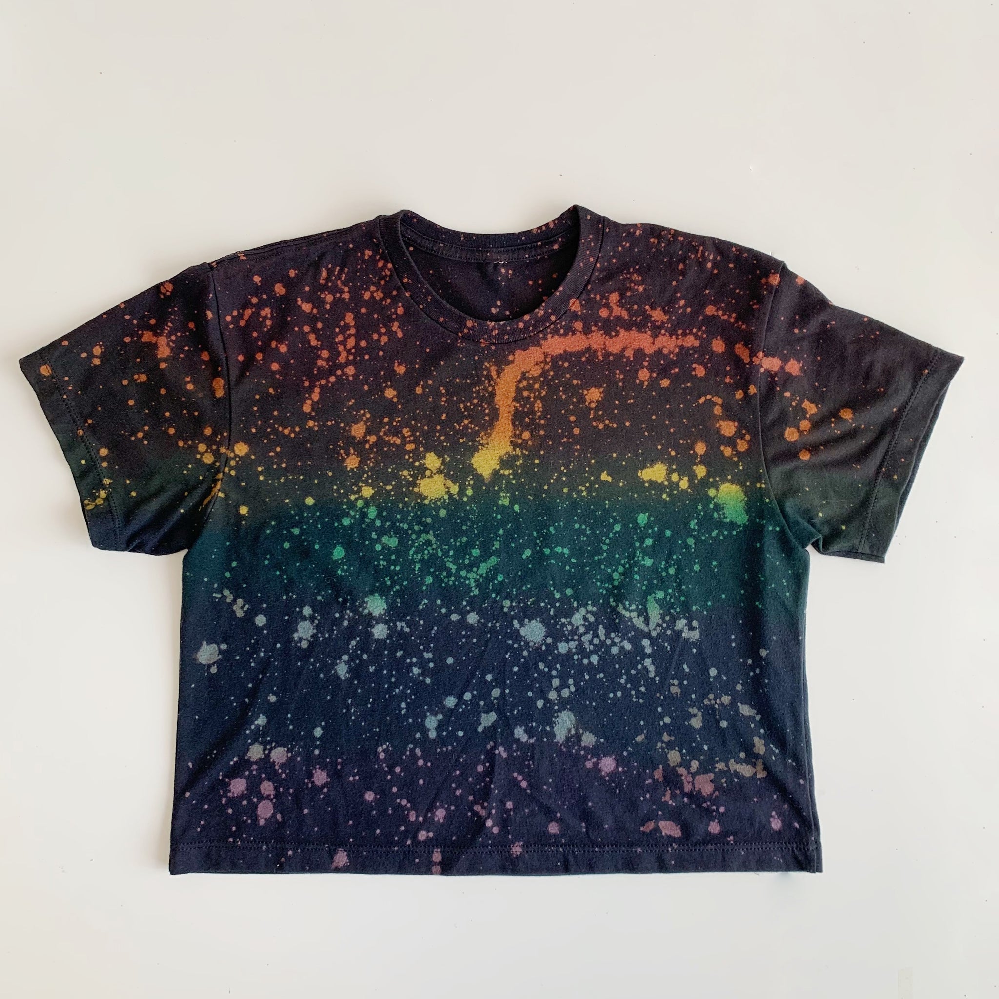 Rainbow Speckled Crop Top – ArgamanDefiance