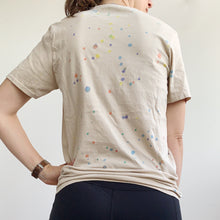 Load image into Gallery viewer, Rainbow Off-White Speckled Unisex Tee

